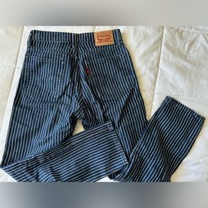 Pinstripe Levi’s
